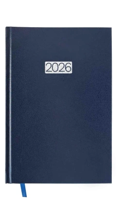 Kalendarz 2026 A5 Ekonomiczny dzienny V2 granatowy K-A5D E - AVANTI