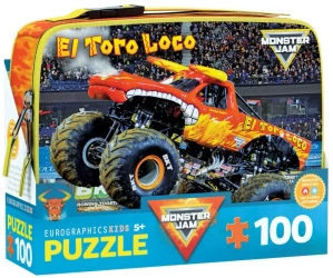 Puzzle 100 z Lunch Box MJ El Toro Loco 9100-5940 - Eurographics