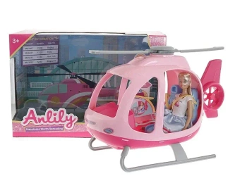 Lalka 29cm z helikopterem - ADAR