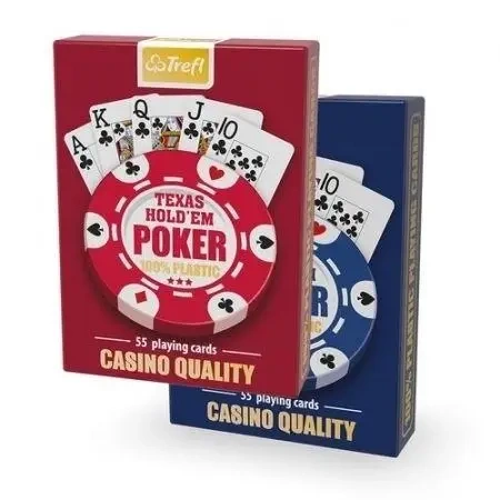 Karty - Plastik Poker TREFL - Muduko