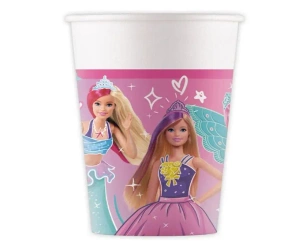 Kubeczki papierowe Barbie 200ml 8szt - Godan