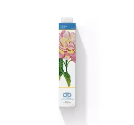 Haft diamentowy Diamond Dotz Różowa róża DD5069