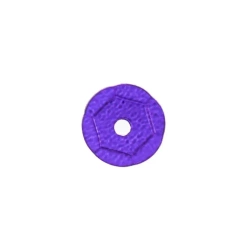 Cekiny 6mm 10g matowe fioletowy - Brewis