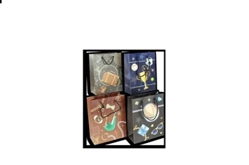 Torebka prezentowa 26x32x10cm MIX - Kalpol