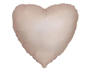 Balon foliowy 46cm Serce matowe Starlight Gold - Godan
