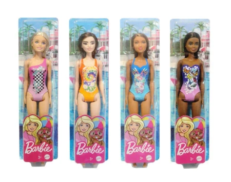 Lalka plażowa Barbie - Mattel