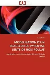 Modelisation d un reacteur de pyrolyse lente de bois pollue - RATTE-J