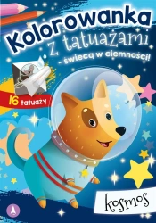 Kolorowanka z tatuażami. Kosmos - praca zbiorowa