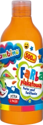 Farba plakatowa pomarańczowa 500ml BAMBINO - ST-MAJEWSKI