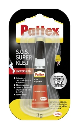 Klej uniwersalny 3g - Pattex