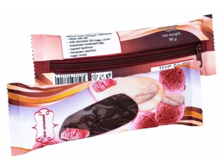 Piórnik etui 23x8x2,5cm - Lody na patyku - Fandy