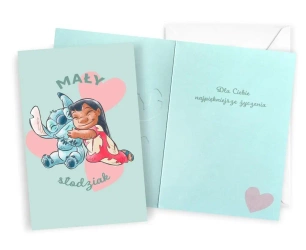 Karnet Urodziny Stitch - Kukartka