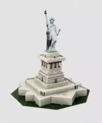 Puzzle 3D 33 elementy. Statua Wolności