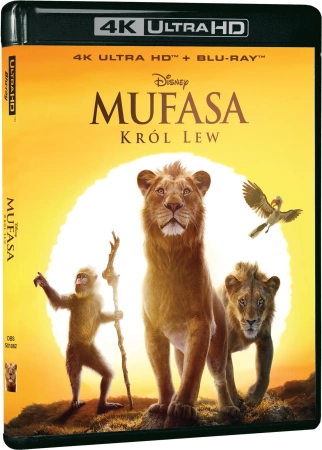 Mufasa. Król Lew, 2 Blu-ray 4K