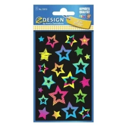 Naklejki foliowe NEONowe - gwiazdy - Zdesign
