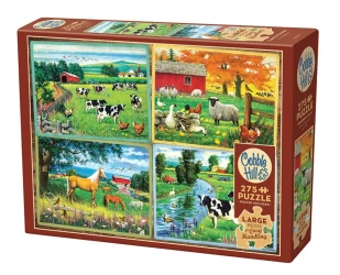 Puzzle 275 XL Przyjaciele z jednej farmy 113628 - Cobble Hill