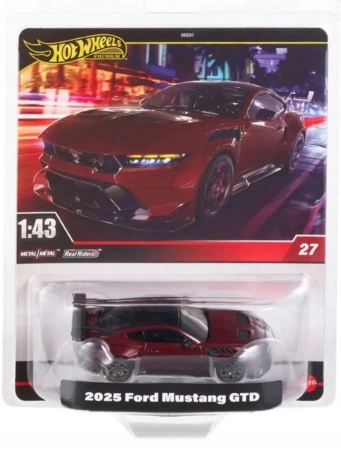 Hot Wheels Premium 1:43 2025 FORD MUSTANG GTD Numer 27