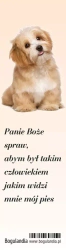 Zakładka do książki - Panie Boże spraw...