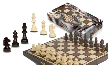 Szachy turniejowe małe 35cm - Rafał Magiera