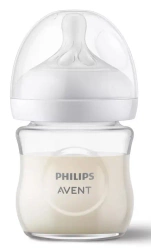 Szklana butelka responsywna Natural 120 ml