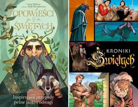 Opowieści o świętych + Kroniki świętych. Komiks - Jen Murvin Edwards, Terry Collins