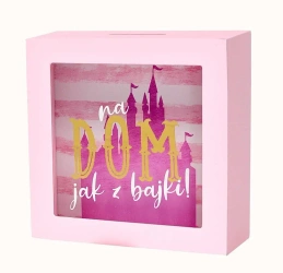 Skarbonka dom jak z bajki - Kukartka