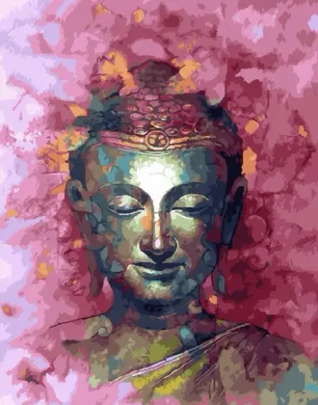 Malowanie po numerach Budda - TWOJE HOBBY plakaty