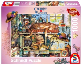 Puzzle 1000 PQ C. WYSOCKI Remington Ogrodnik - Schmidt Puzzle