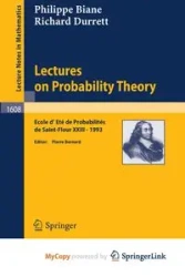 Lectures on Probability Theory - Biane Philippe