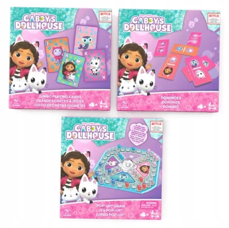 Gra 3w1 Koci Domek Gabi - Spin Master