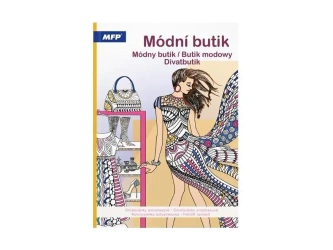 Kolorowanka antystresowa butik modowy - MFP