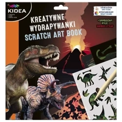 Kreatywna wydrapywanka z szablonami B KIDEA - DERFORM