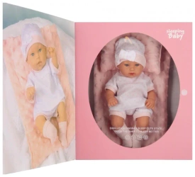 Lalka. Miękki bobas z akcesoriami 33cm - Mega Creative