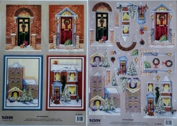 Zestaw 2 arkuszy A4 3D sztancowane format - Galeria Hobby