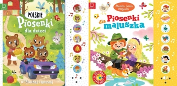 2W1 POLSKIE PIOSENKI DLA DZIECI SŁUCHAJ I ŚPIEWAJ + MIAŁA BABA KOGUTA - Opracowanie zbiorowe