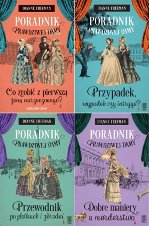 Poradnik prawdziwej damy. Tom 1-4, Dianne Freeman - Freeman Dianne