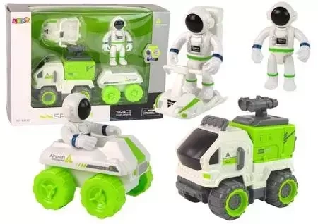 Pojazd kosmiczny z kosmonautą - Leantoys