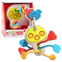 Klucze edukacyjne sensoryczyne ruchome - Leantoys