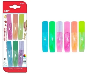 Klej brokatowy w płynie 6 kolorów - MP Main Paper