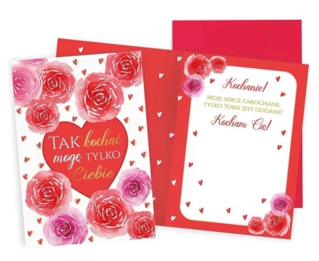 Karnet B6 Walentynki