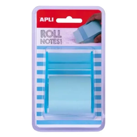 Bloczek samoprzylepny w rolce 50mmx8m niebieski - Apli