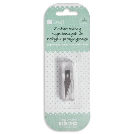 Zestaw ostrzy do nożyka precyzyjnego 5szt - Dalprint dpCraft