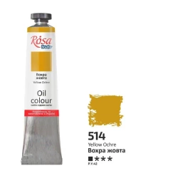 Farba olejna yellow ochre 514 45ml - Rosa