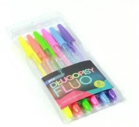 Długopis fluo 6 kolorów - Penword