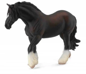 Klacz rasy Shire czarna - Collecta