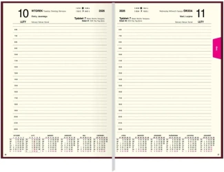 Kalendarz 2026 A4 Agenda dzienny - O-press