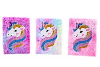 Notes pluszowy Jednorożec 16x22 D42985 51799