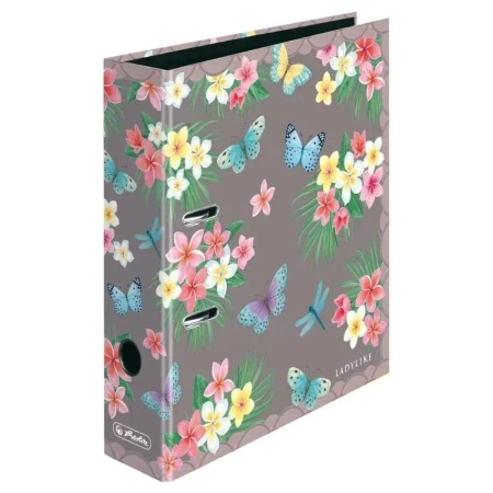 Segregator A4 8cm Ladylike Butterflies max file - HERLITZ