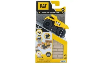 Pojazd budowlany z masą plastyczną - CAT