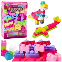 Klocki budowlane w pudełku 230el - Leantoys